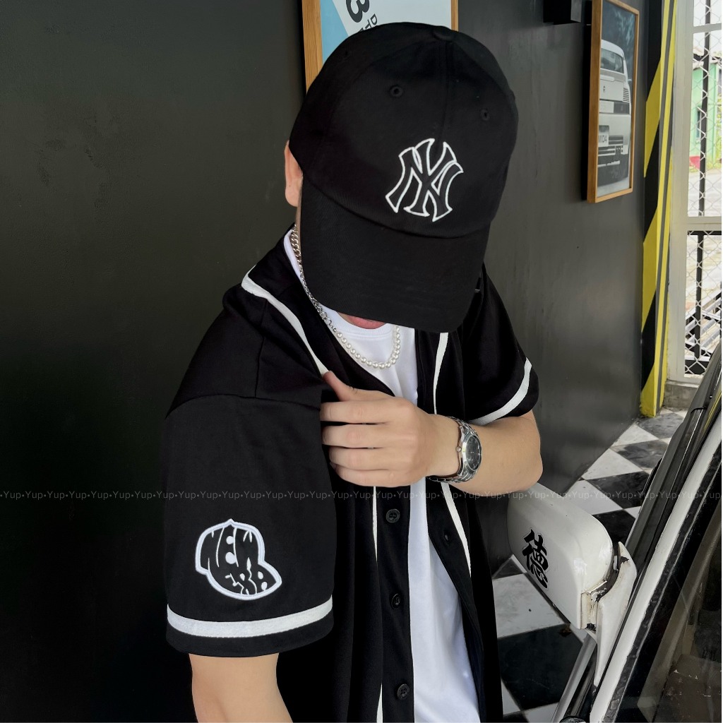 Áo bóng chày – áo cardigan New era chính hãng, unisex