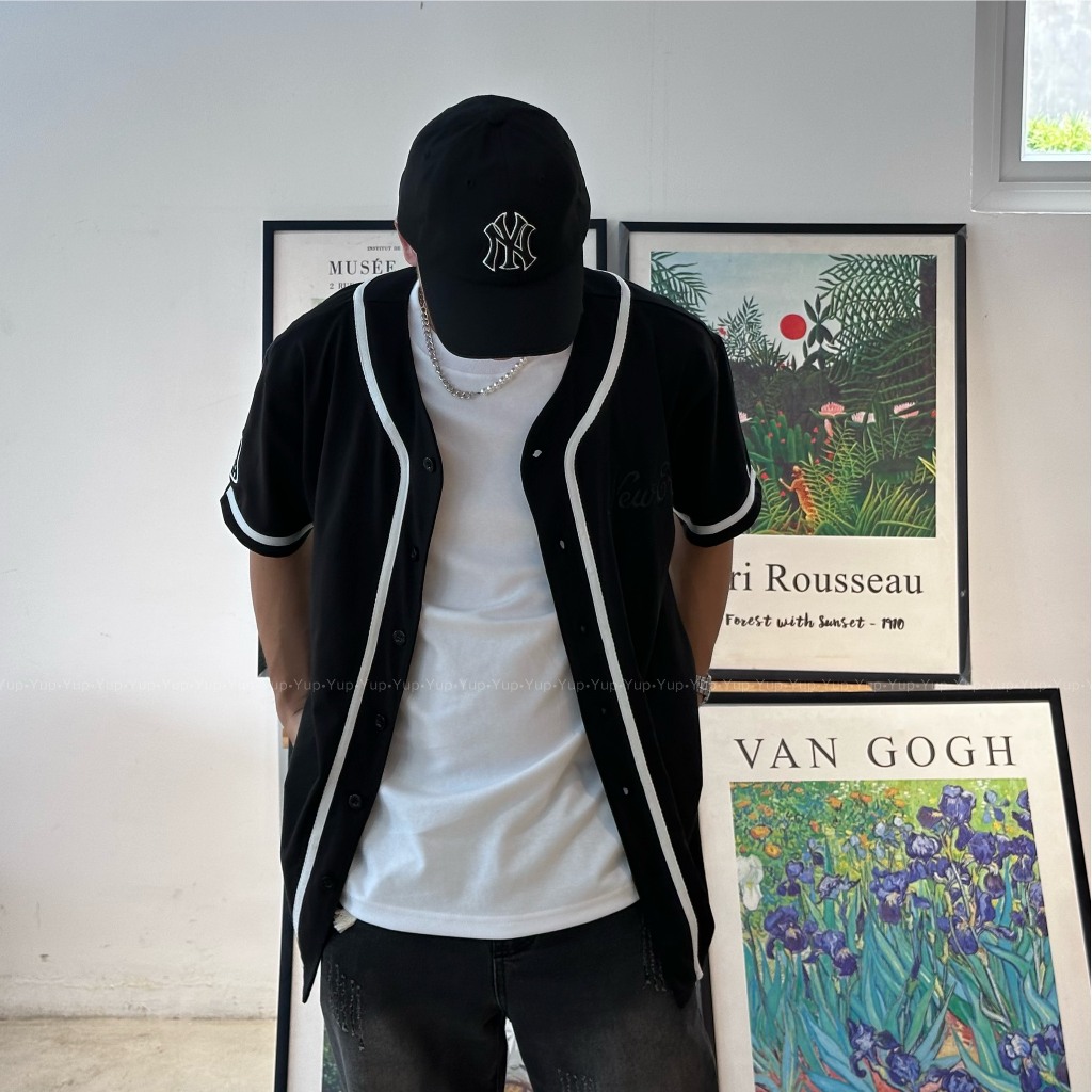 Áo bóng chày – áo cardigan New era chính hãng, unisex