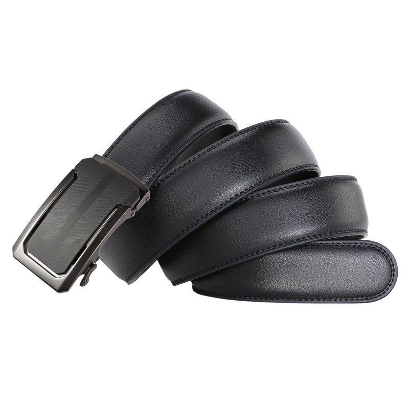 Thắt lưng nam khóa tự động thanh lịch, dây nịt nam đơn giản bản 3.5cm  TLD163 - Thắt Lưng Giá Tốt