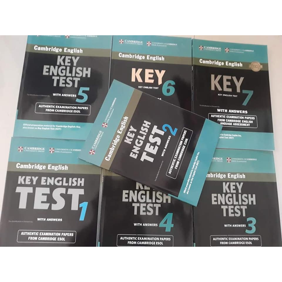 Key english test 1 2 3 4 5 6 7 bộ 7 cuốn