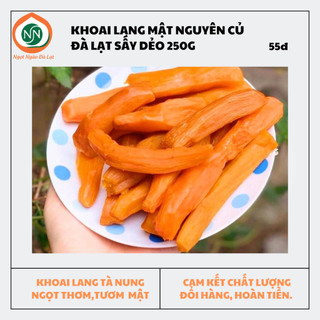 Khoai lang mật nguyên củ sấy dẻo |ngọt ngào đà lạt store| ngọt thơm, tươm mật