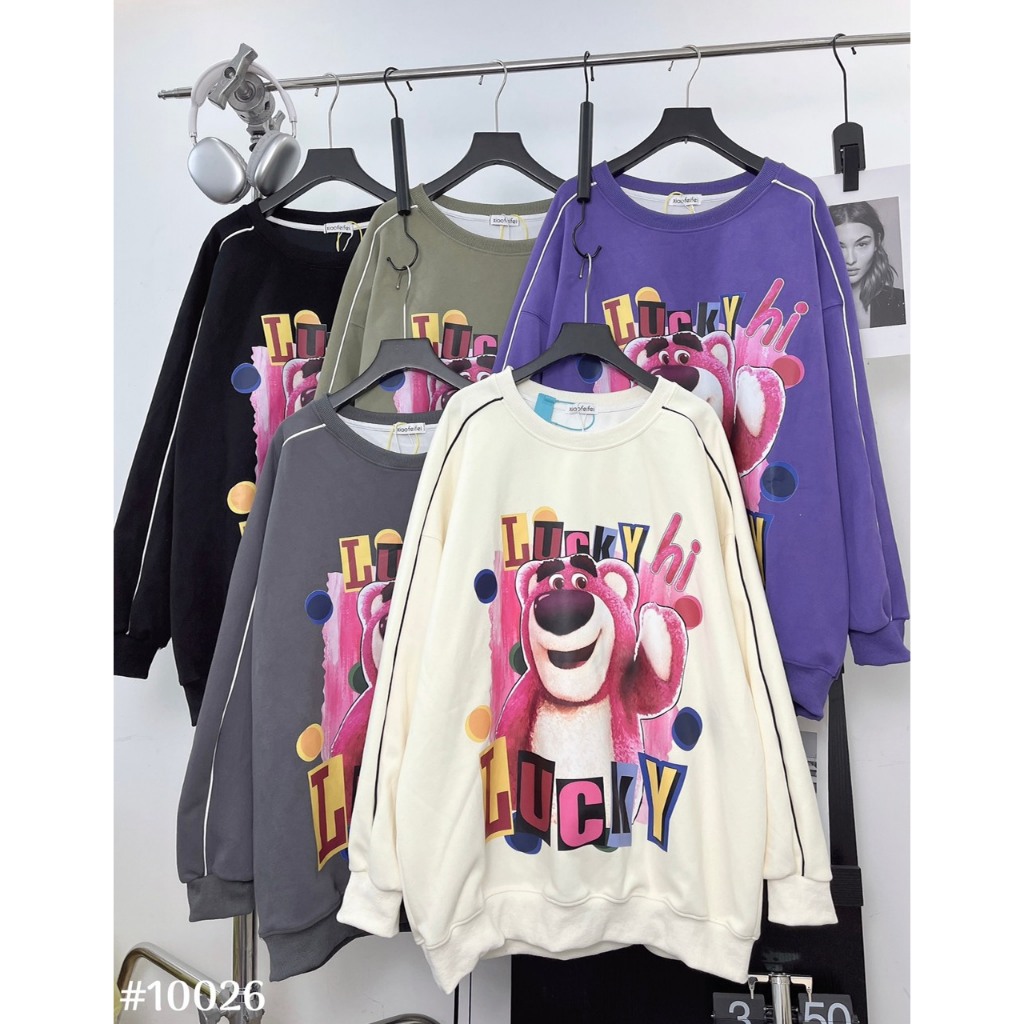 Áo nỉ QC có thể mặc đôi