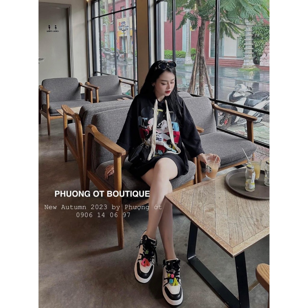 Áo nỉ QC có thể mặc đôi