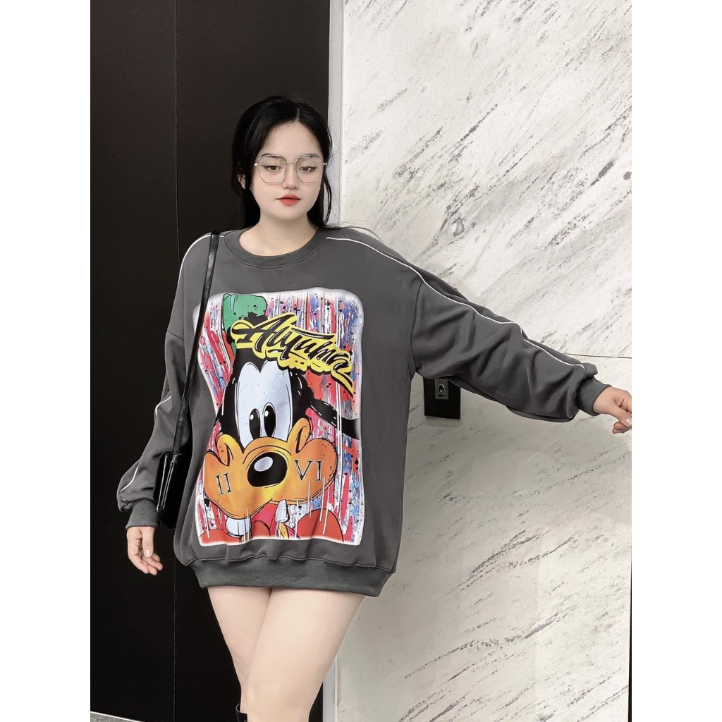 Áo nỉ QC có thể mặc đôi