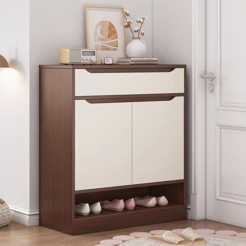 TỦ GIÀY 2 cánh màu trắng cánh 45