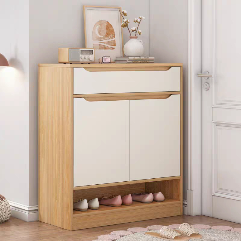 TỦ GIÀY 2 cánh màu trắng cánh 45