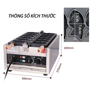 máy làm bánh cá công nghiệp size lớn