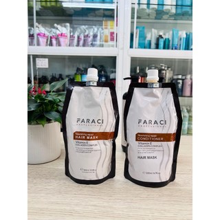 (Chính hãng công ty)DẦU HẤP TÓC COLLAGEN SIÊU MỀM MƯỢT FARACI 500ML