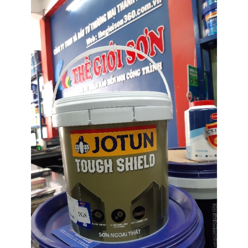 Tough Shield sơn ngoại thất bền đẹp Jotun 5L (sơn ngoài trời giá rẻ)