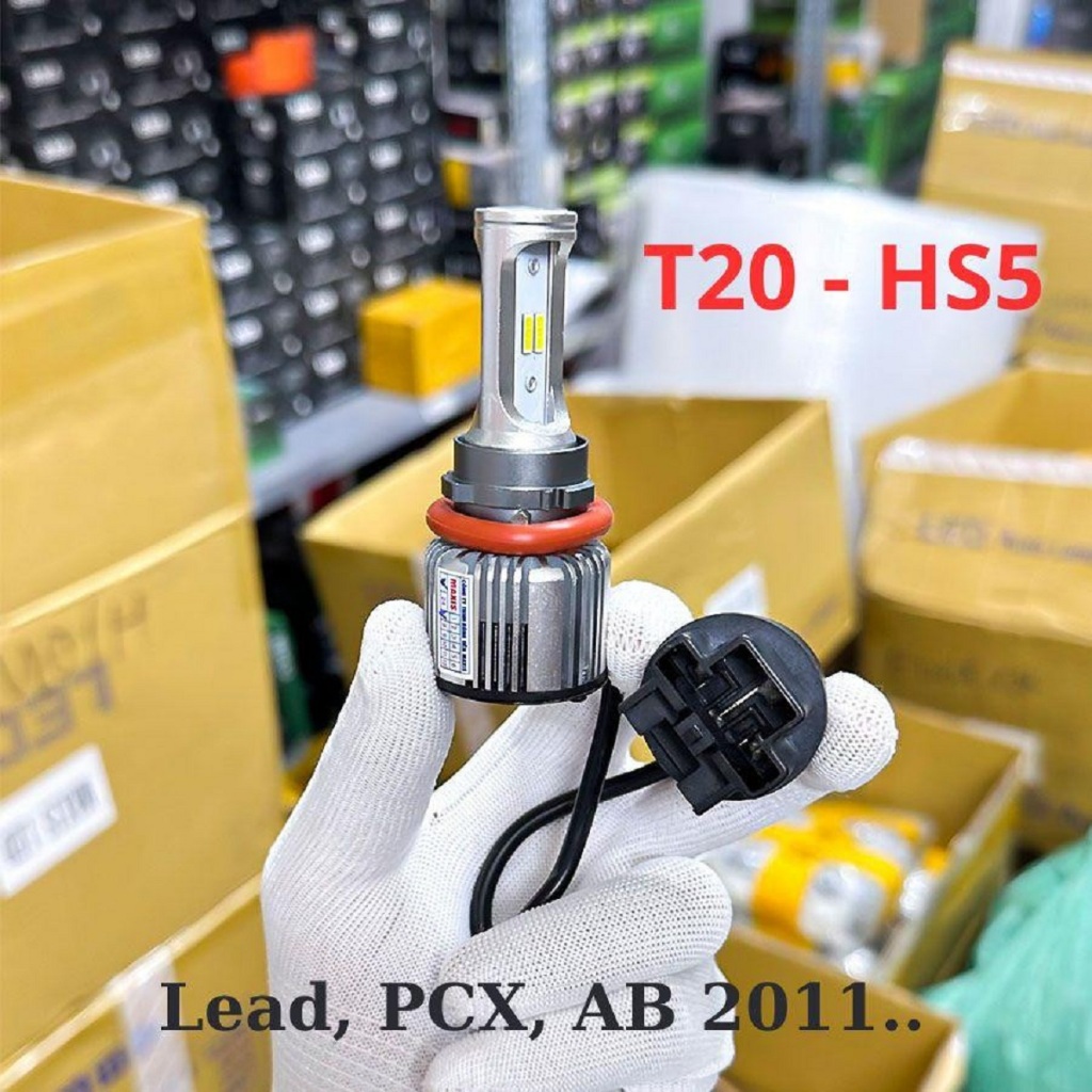 Đèn Pha T20 HS5 BMA , Xe Airblade 2011 PCX 2011, LEAD 2011... Lắp Zin