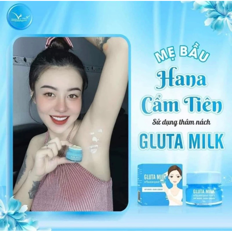 Kem Thâm Nách Gluta Milk Thái Lan Kem khử thâm Nách thâm mông