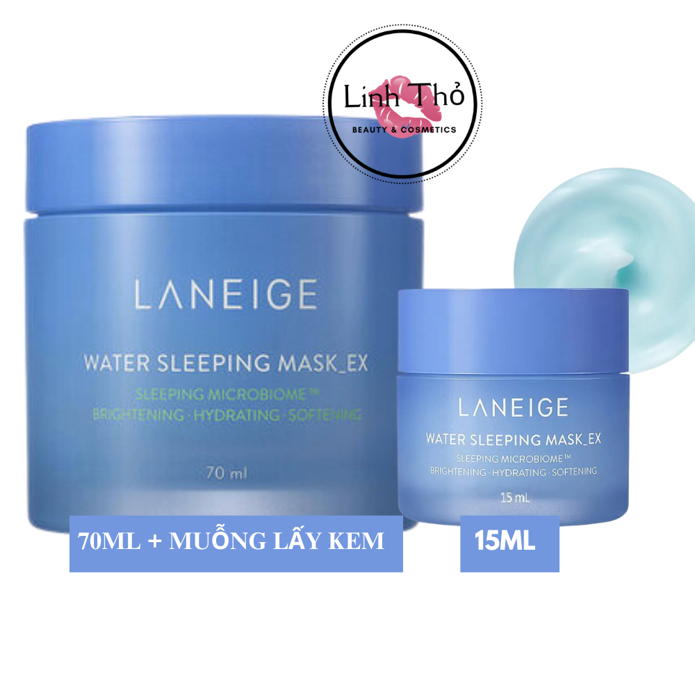 [MẪU MỚI] Mặt nạ ngủ dưỡng ẩm Laneige Water Sleeping Mask EX 70ml - 15ml