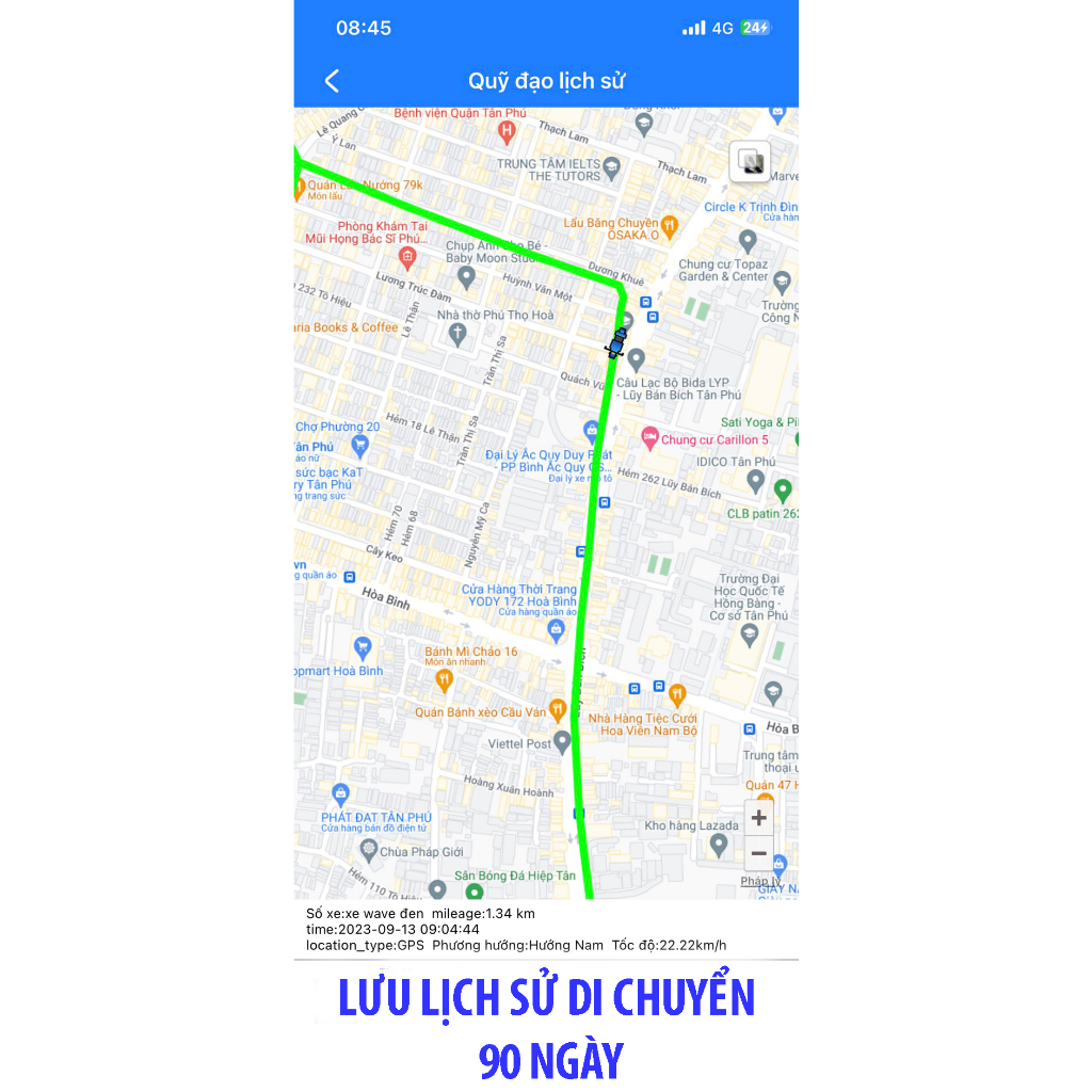 Định vị không dây, Định vị GPS 4G PHẦN MỀM MIỄN PHÍ bảo hành chính hãng PIN 7 NGÀY 2B-20D