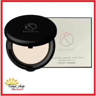 Phấn phủ kiềm dầu collagen smart sun pact spf50 karadium mẫu mới