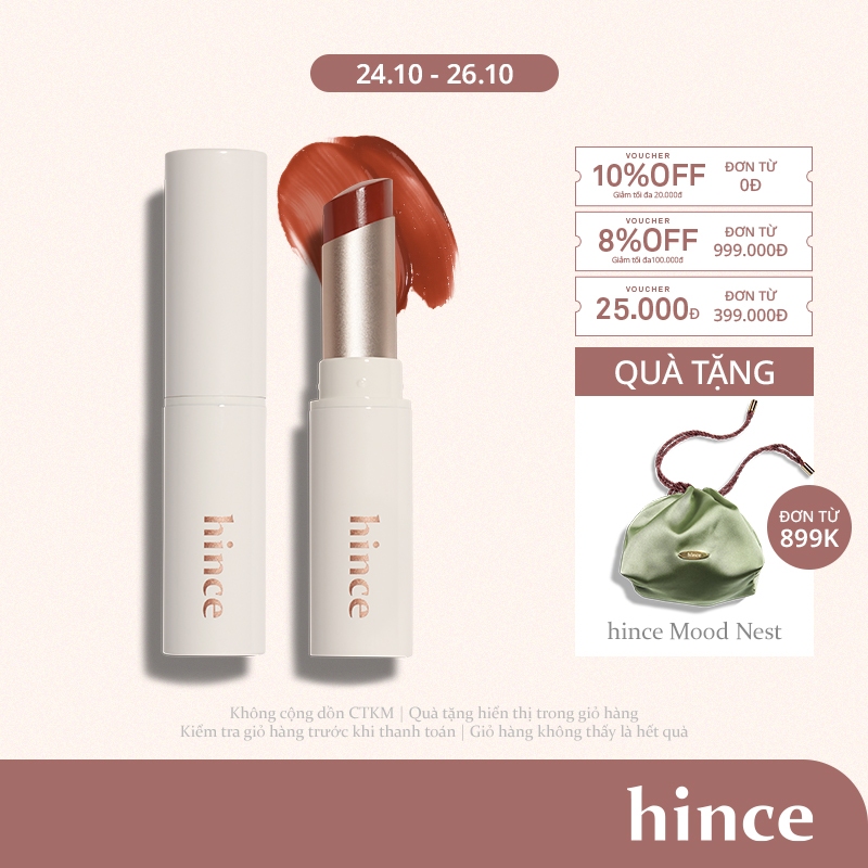Son Dưỡng Có Màu hince Mood Enhancer Lip Glow 5.5G
