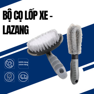 Bộ chổi cọ rửa vành lốp oto vệ sinh lốp xe, lazang, mâm vành