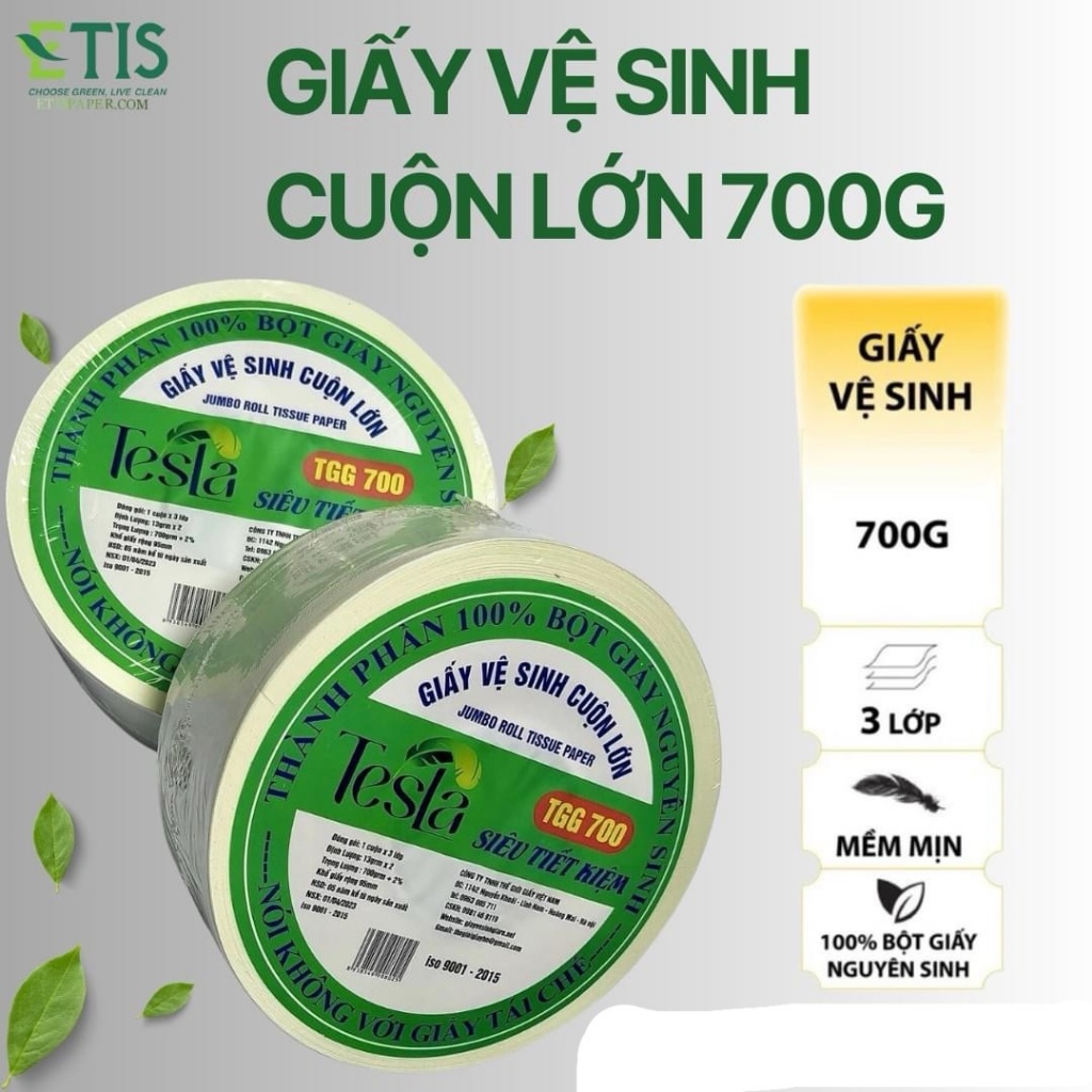 Giấy  vệ  sinh  công  nghiệp