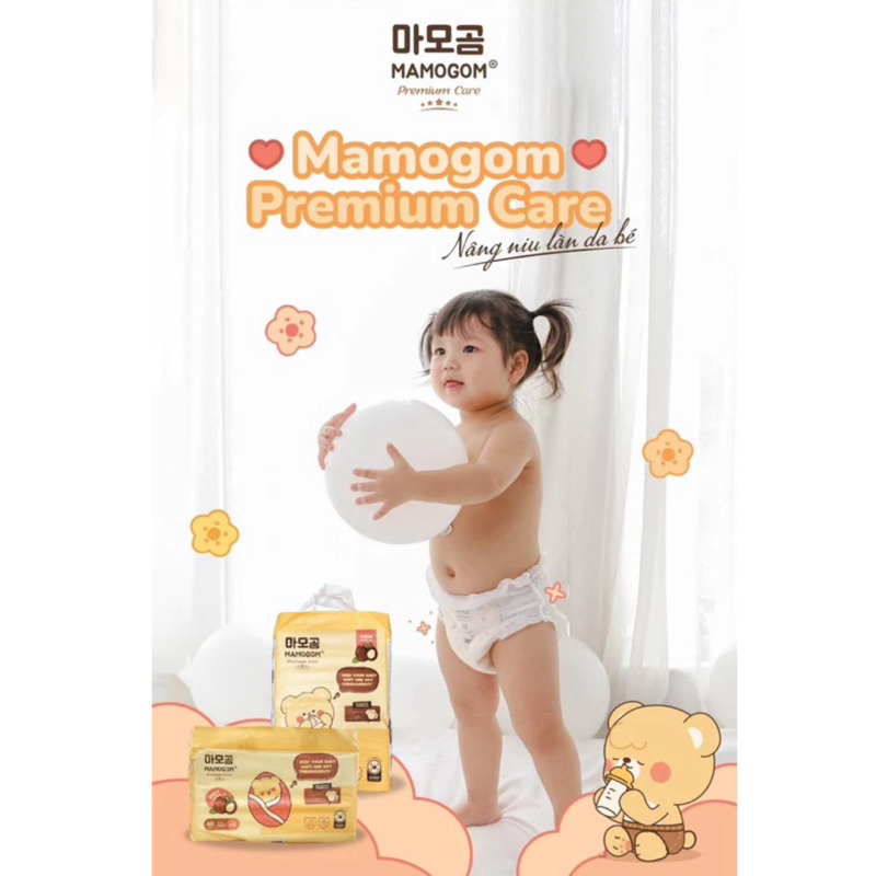 [Quà tặng balo siêu nhân] Bỉm mamogom 2 bịch