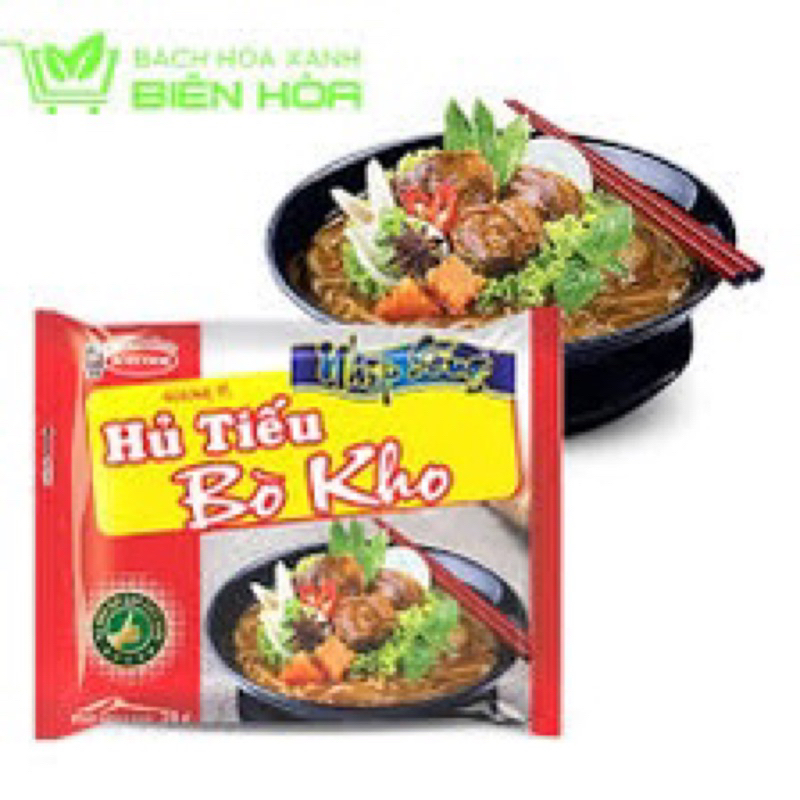 Hủ tiếu Nhịp Sống vị bò kho,thùng 30 gói