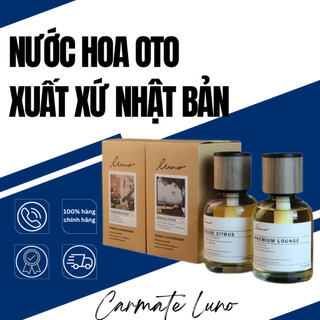 Nước hoa oto cao cấp Carmate Luno xuất xứ Nhật Bản 160ml