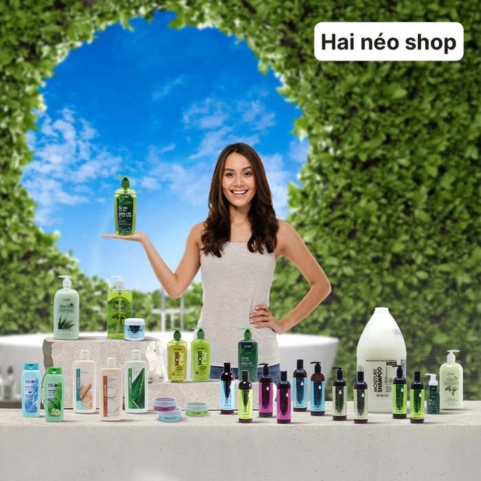 Sữa tắm Tràm trà tr! mụn nhọt, v!êm da DELON Tea Tree Body Wash 325ml