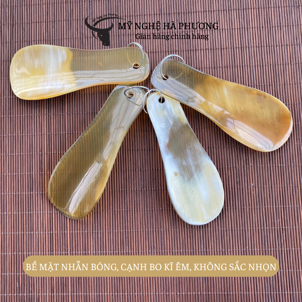 Đón Gót Giày, Cây Xỏ Giày Sừng Tự Nhiên | Mỹ nghệ Hà Phương