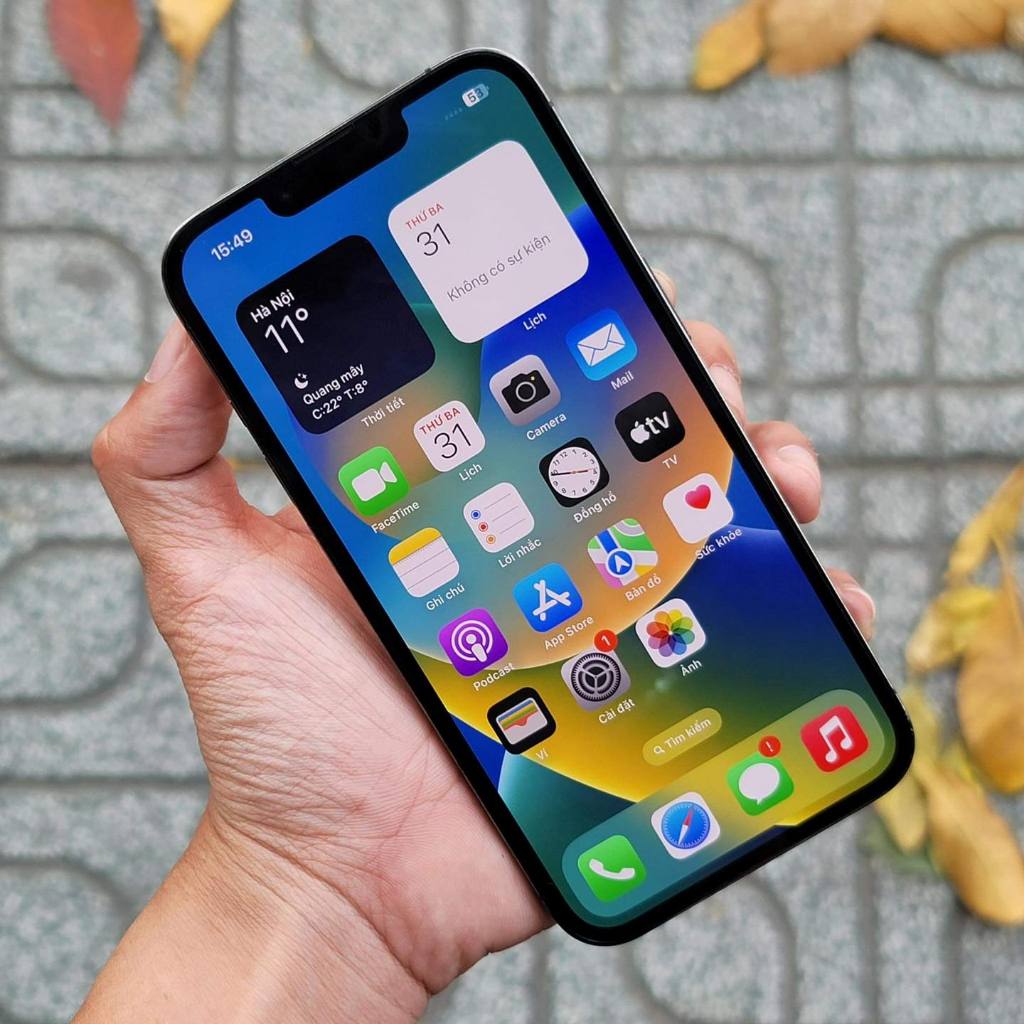 1P 13 Pro 128gb 99,9% Fullbox VN/A Pin 98%