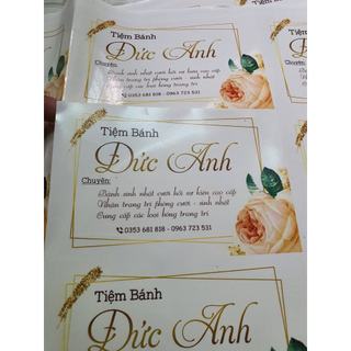 DECAL GIẤY COUCHE (IN MỰC DẦU VÀ LASER) KHỔ A3/XẤP 50 TỜ