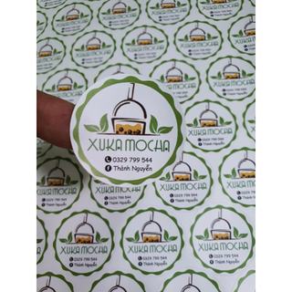 DECAL GIẤY COUCHE (IN MỰC DẦU VÀ LASER) KHỔ A3/XẤP 50 TỜ