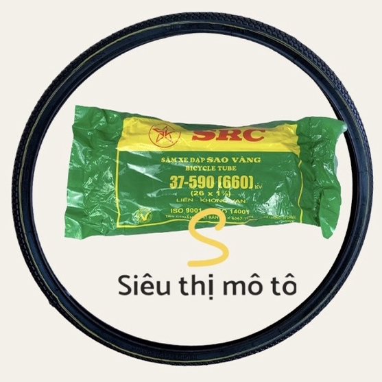 Săm lốp Xe đạp 26 x 1.3/8