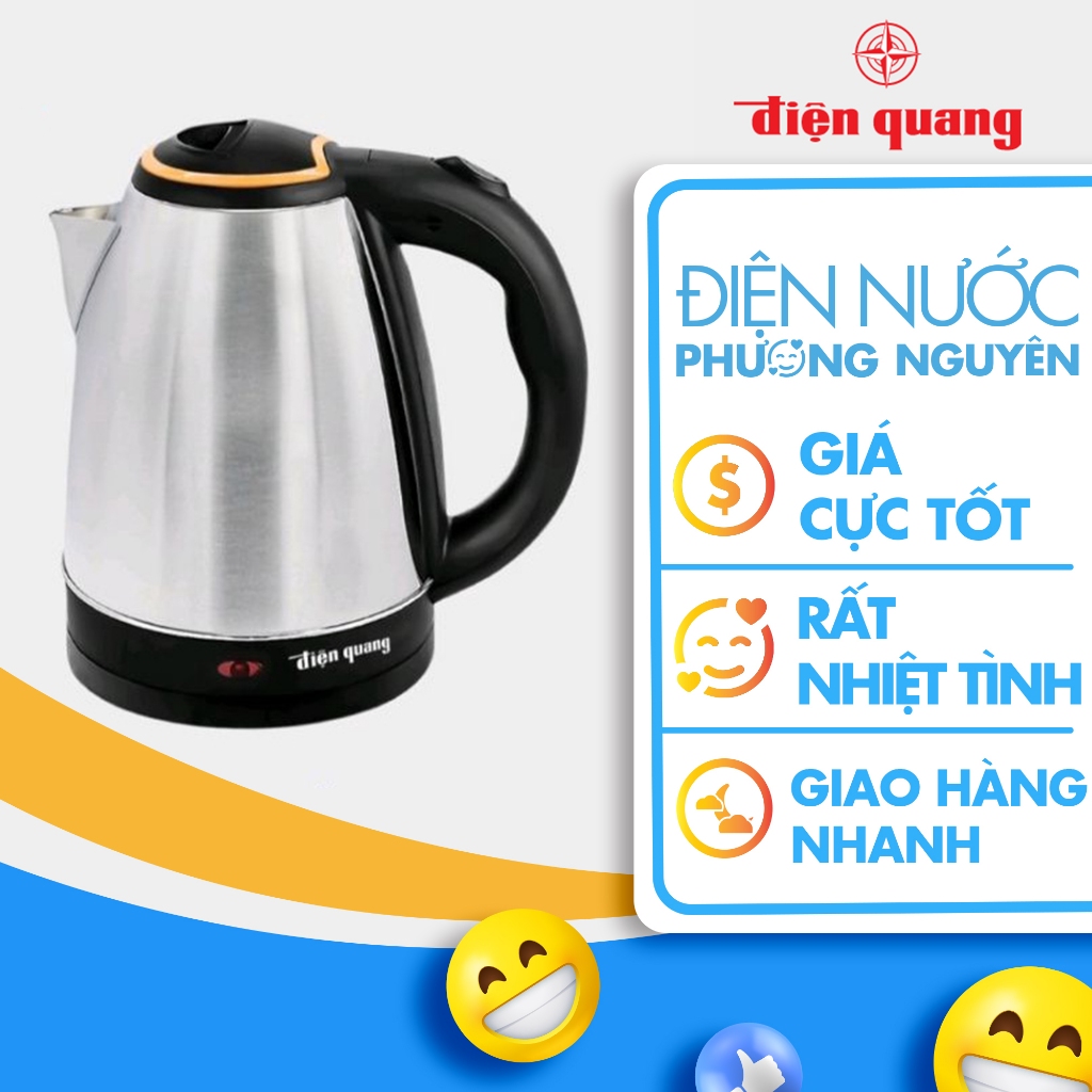 Ấm đun siêu tốc Điện Quang - Ấm điện Điện Quang siêu tốc