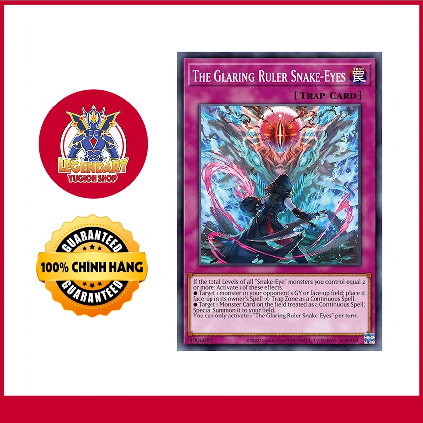 Thẻ Bài Yugioh Chính Hãng] Startling Stare of the Snake-Eyes