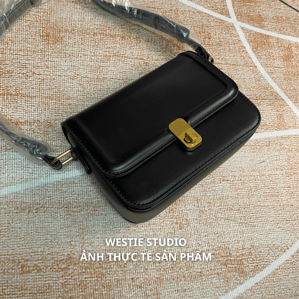 Túi Sát Nách Retro Kết Cấu Phù Hợp Dáng Túi Vuông Nhỏ Siêu Hot WESTIE STUDIO - A327.TXN