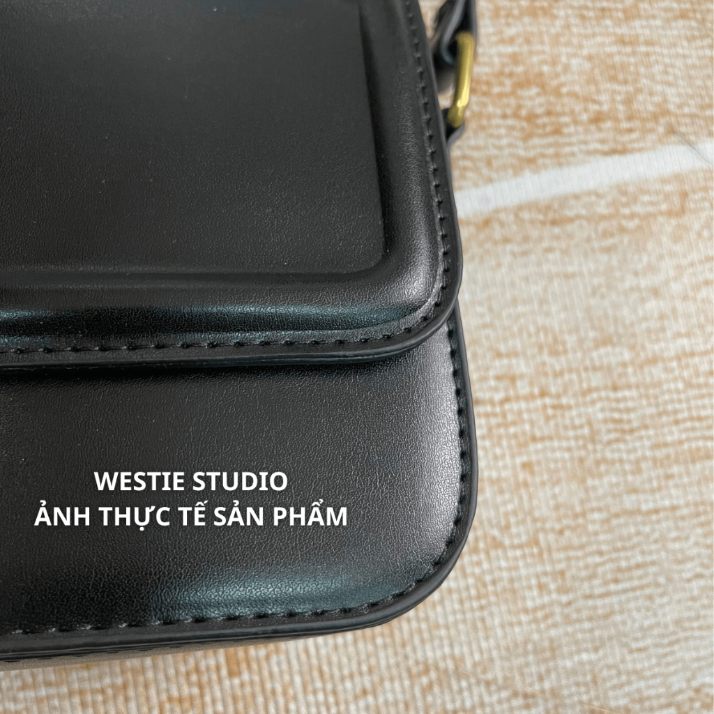 Túi Sát Nách Retro Kết Cấu Phù Hợp Dáng Túi Vuông Nhỏ Siêu Hot WESTIE STUDIO - A327.TXN