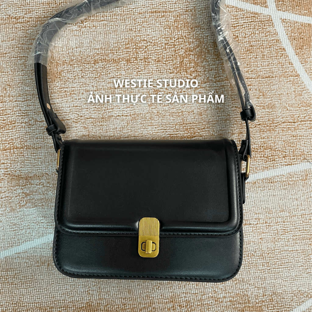 Túi Sát Nách Retro Kết Cấu Phù Hợp Dáng Túi Vuông Nhỏ Siêu Hot WESTIE STUDIO - A327.TXN
