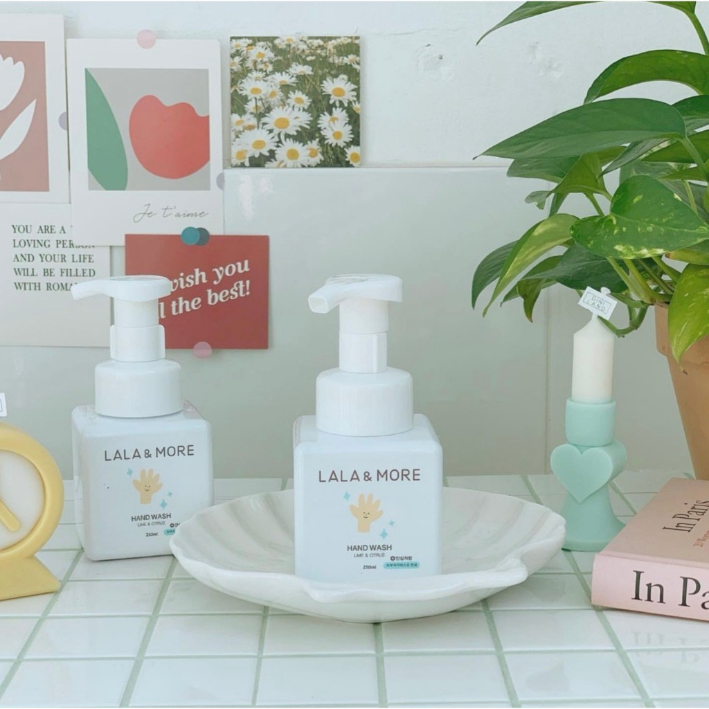 Nước rửa tay hữu cơ Lalamore Hàn Quốc cho bé