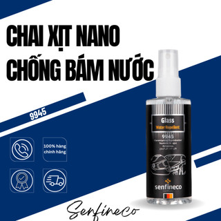 Chai xịt phủ nano chống đọng, chống bám nước lên kính oto Senfineco 9945 100ml