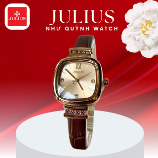 Đồng hồ nữ julius hàn quốc ja-863e dây da