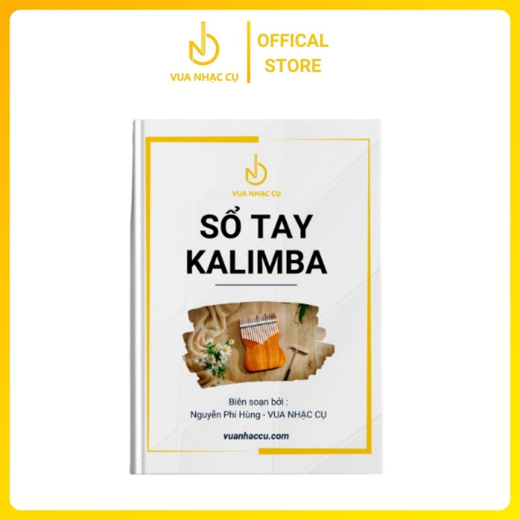 Sổ Tay Kalimba - Các Bản Kalimba Tab Bài Hát Và Nhạc Anime Hay Nhất - Sách Hướng Dẫn Cơ Bản Kalimba