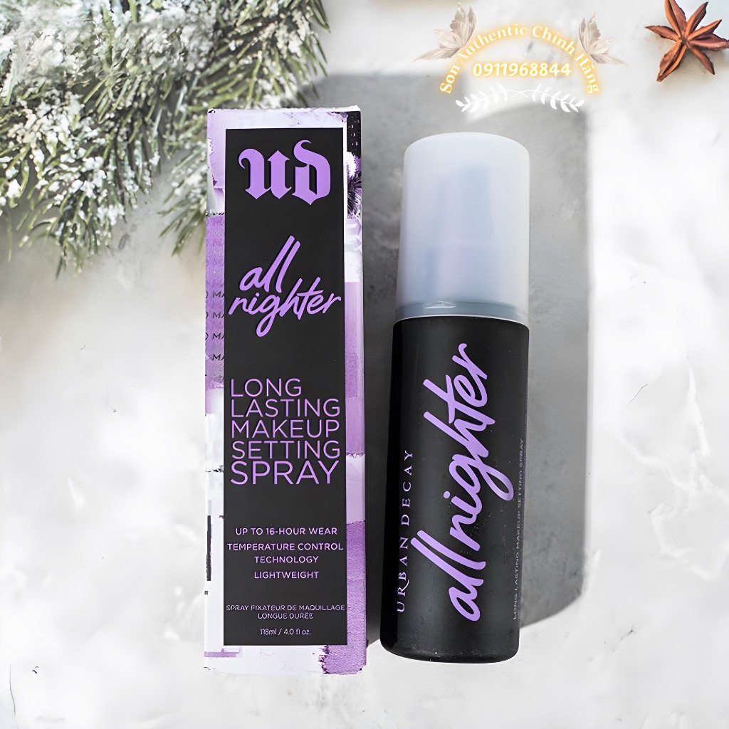 Xịt Khoá Lớp Make Up URBAN DECAY All Nighter URBAN DECAY VITAMINC