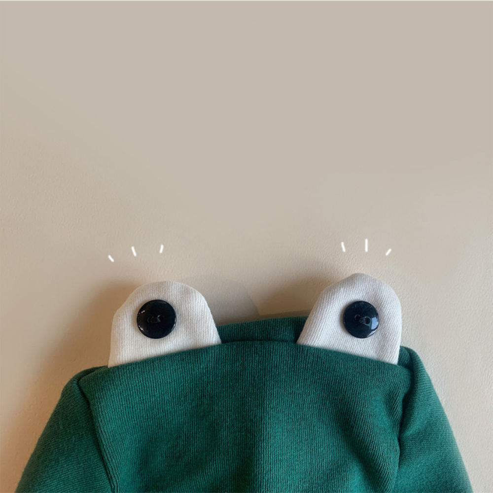 Set body chú ếch cho bé sơ sinh 4-6kg chất thun lạnh mềm mát BDK08