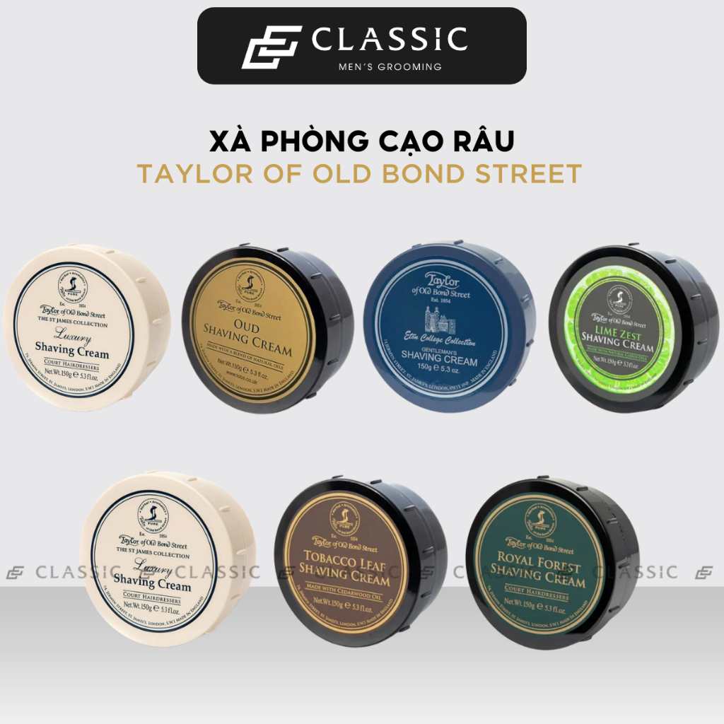 Xà Phòng Cạo Râu Taylor of Old Bond Street Shaving Cream Bowl 150g