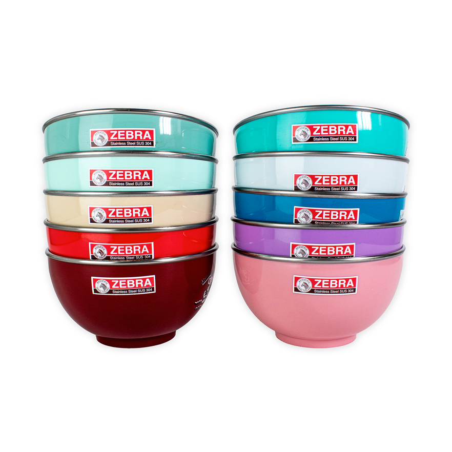 Tô  inox cách nhiệt Darling 15cm Zebra - Thái Lan