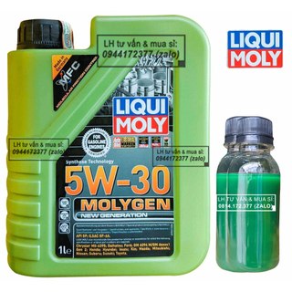 Dầu nhớt tổng hợp cao cấp xe tay ga liqui moly molygen 5w30 1.200ml