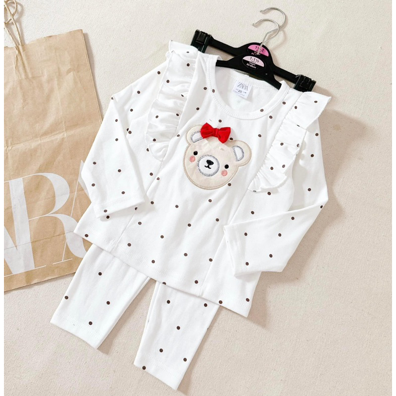 Set 2 bộ gấu bé gái