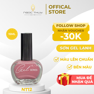 Sơn Móng Tay Gel Lạnh Không Hơ Máy - Ahever - Tông Màu Sữa Ngọt Ngào Ngọc Thủy Nail 15ML - Mã NT12 | 1-6