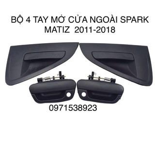 BỘ 4 tay mở cửa ngoài chevrolet spark matiz 2011-2018 cao cấp