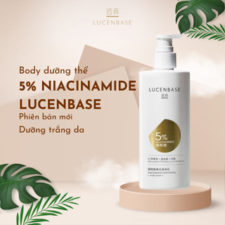 Body dưỡng thể 5% Niacinamide Lucenbase dưỡng trắng da 251g