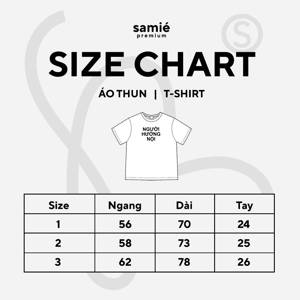 Áo thun local brand form rộng in decal logo hoàng hôn SUNSET TEE - SAMIÉ SAIGON