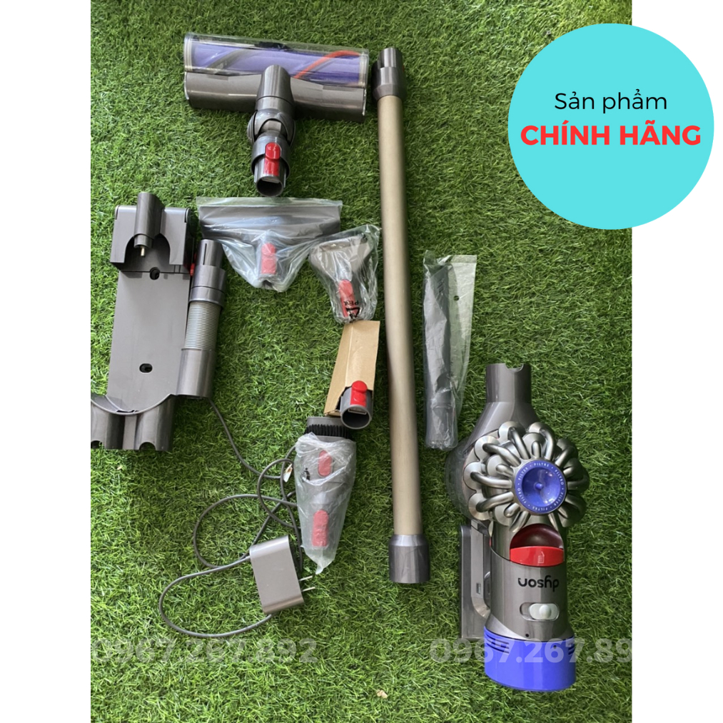 Chính hãng - Máy hút bụi không dây đèn LED 𝗗𝘆𝘀𝗼𝗻 V8 Animal